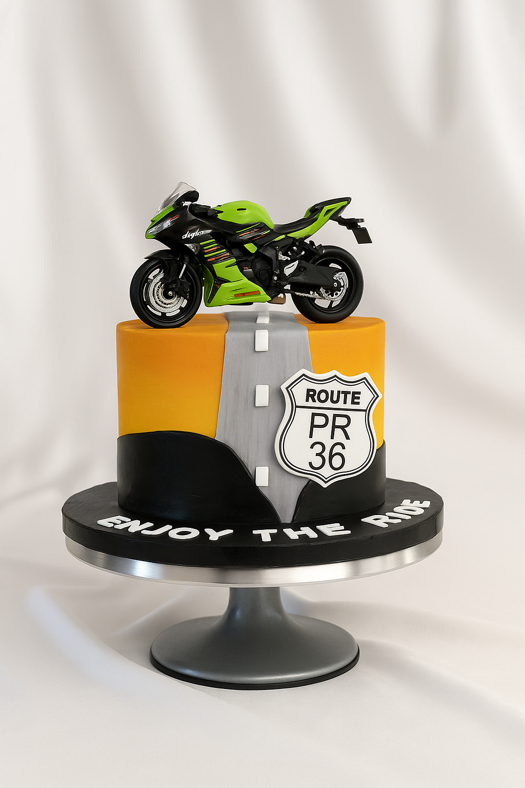 Motorcycle Custom Cake