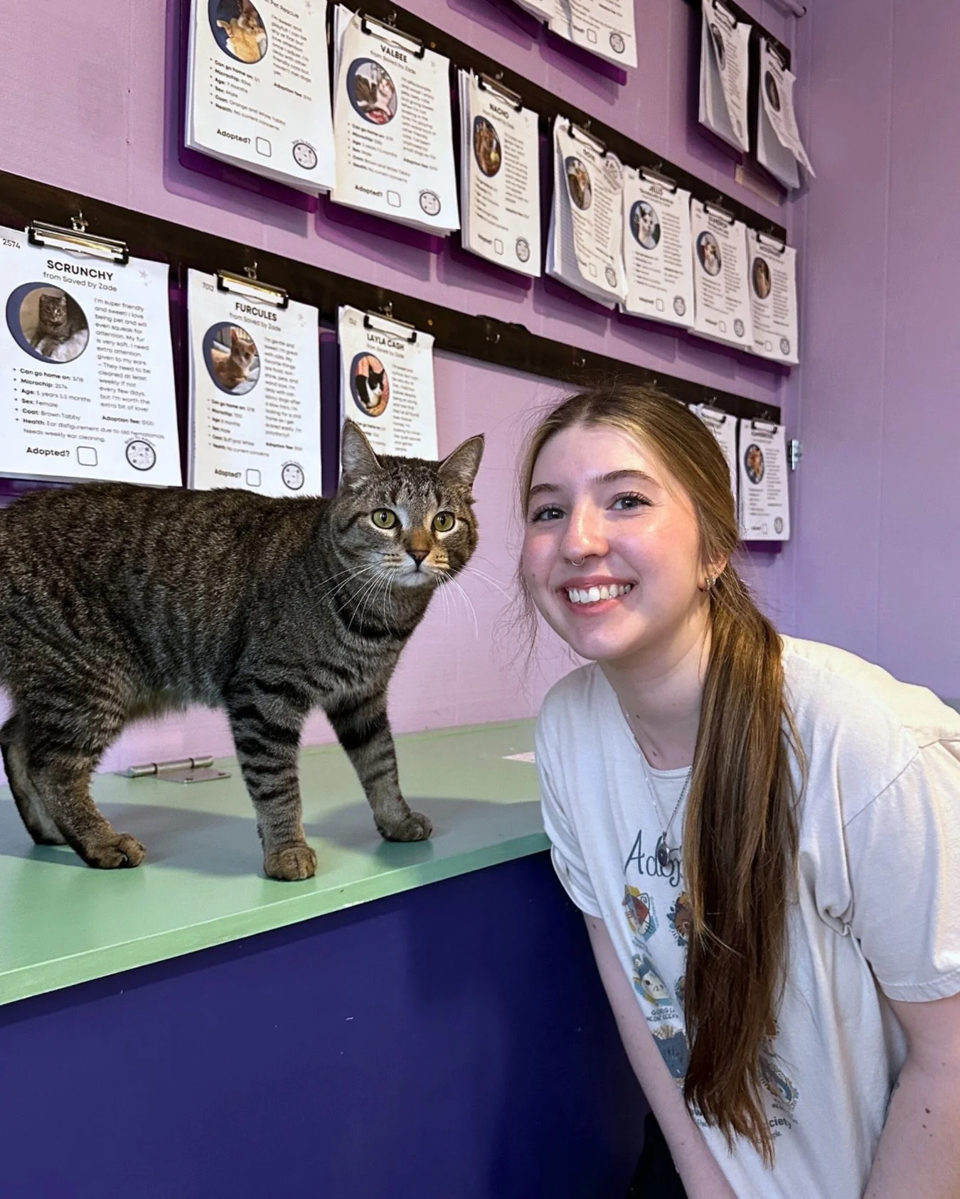 Join us in wishing our newest Purrista, Olivia, a happy birthday! 🎉

We&rsquo;re so happy you joined our team and thankful for all you do to care for our cats. Have a wonderful birthday!