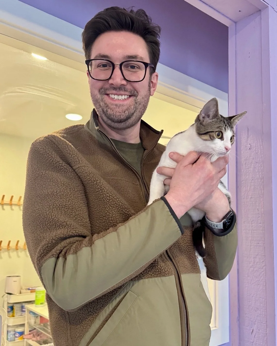 We&rsquo;re just 100 away from a huge milestone: 3,000 adoptions since 2019. 💜 

Congratulations to Mr. Purrista, Cornbread, Raisin Deer, Truffle, and Gold Medal for being part of this moment with the cafe.

Not pictured: Furcules and Nacho Mars. ✨
