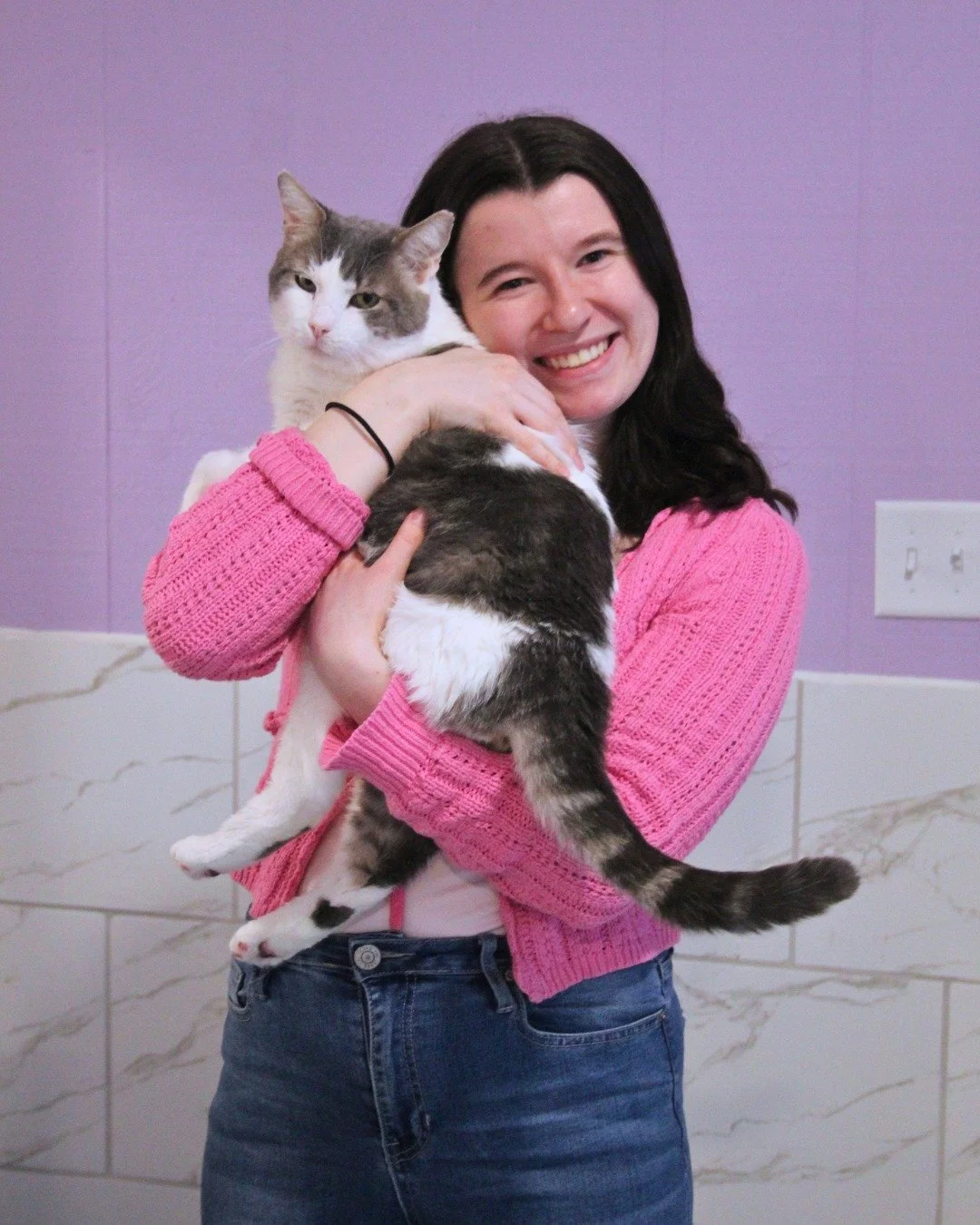 Join us (and Woodward!) in wishing Jordyn, an amazing Purrista, a happy birthday! 

Thank you for bringing so much joy to both our rescue cats and community. You always have the purrfect suggestion for someone unsure on what drink to try, know which 