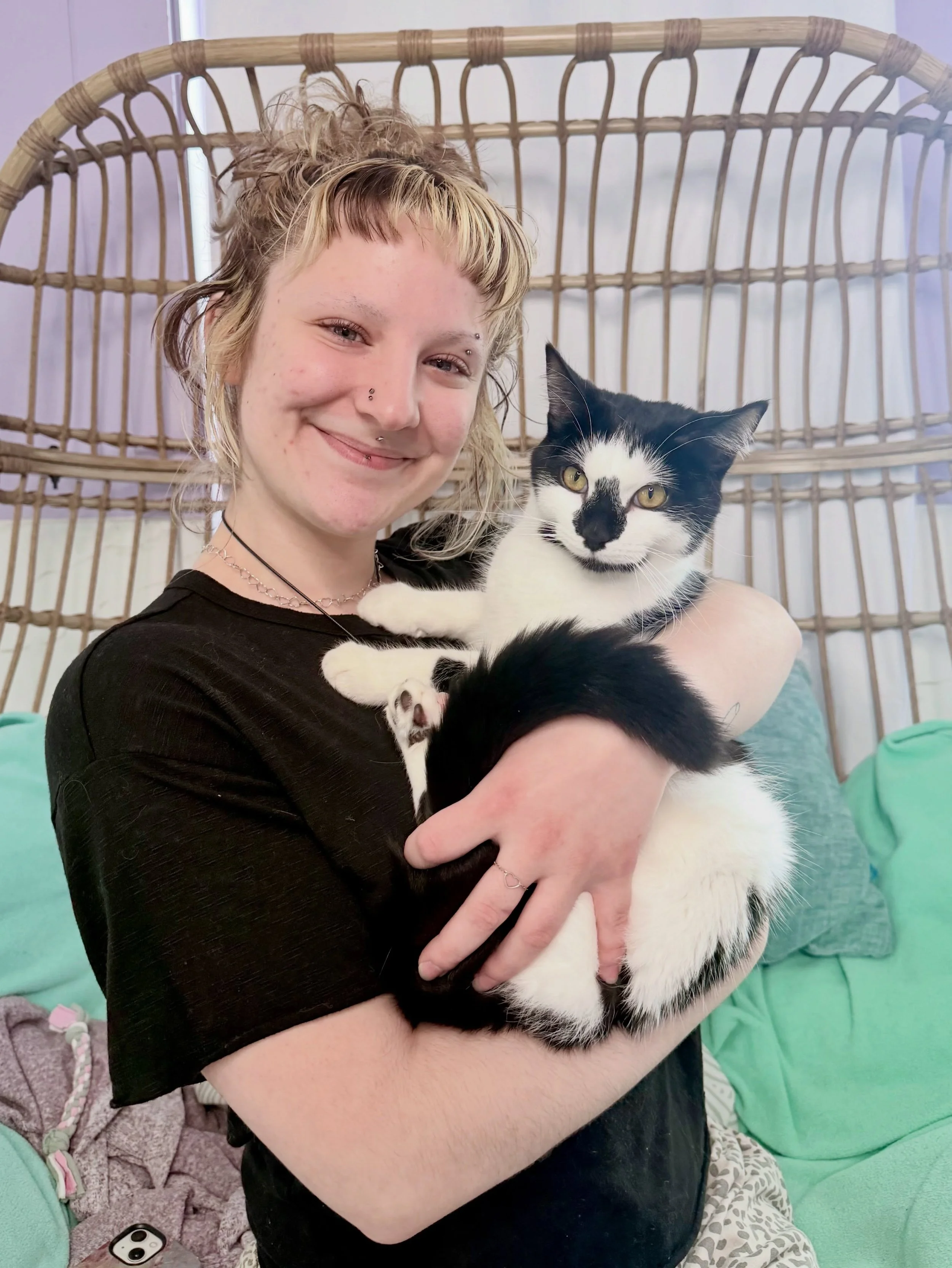 Happy birthday to Mal! ⭐️

They bring so much kindness, enthusiasm, and hard work to the cafe every single day. From helping guests to caring for cats, they&rsquo;re always willing to jump in wherever needed, and we&rsquo;re so grateful for everythin