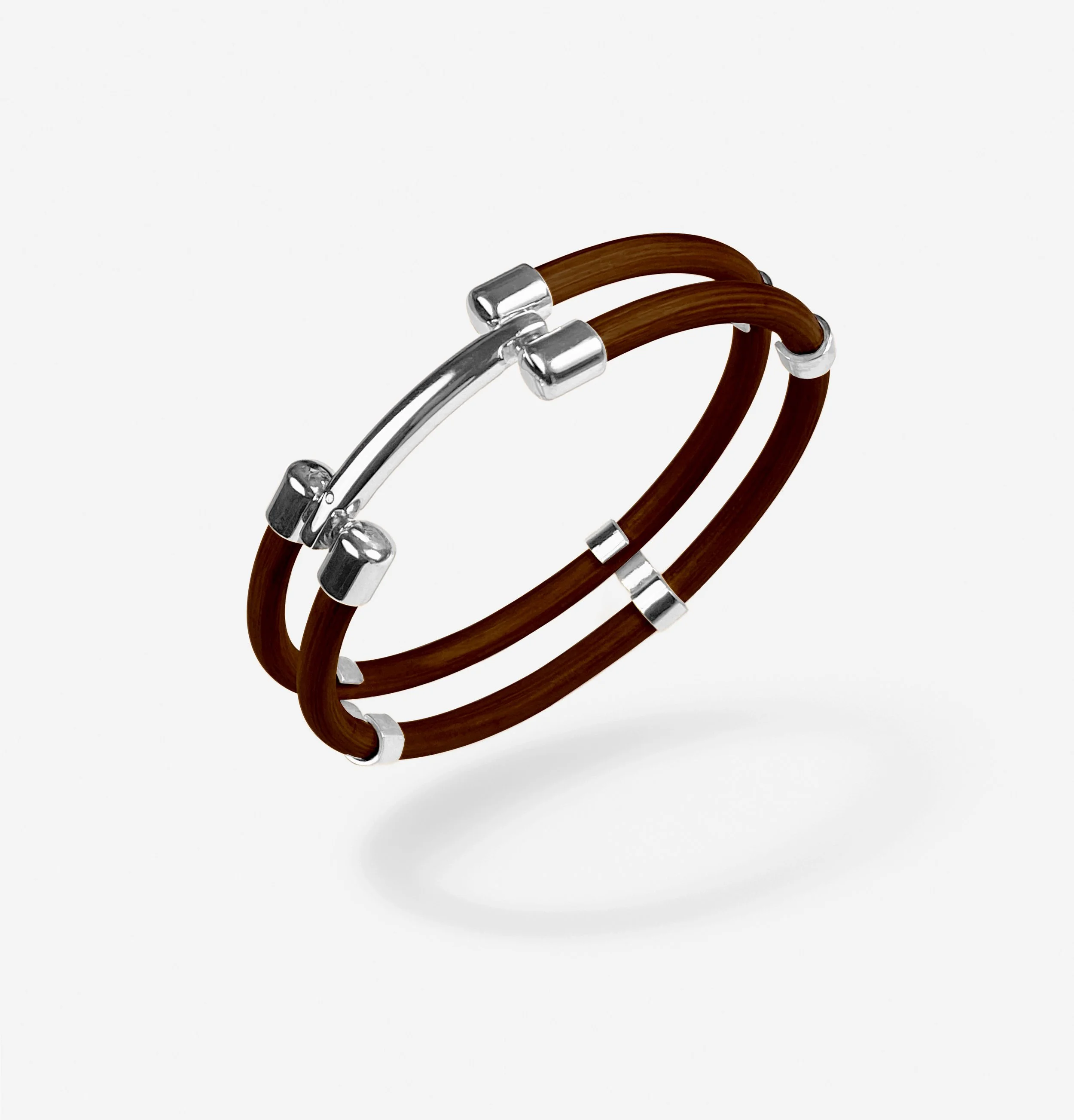 CECILE PHILIBERT-BRACELET NA-NA-2-CHOCOLAT-ARGENTE.jpg