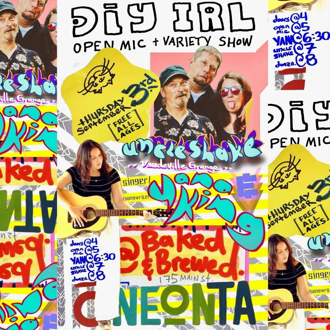 DIY IRL open mic + variety show