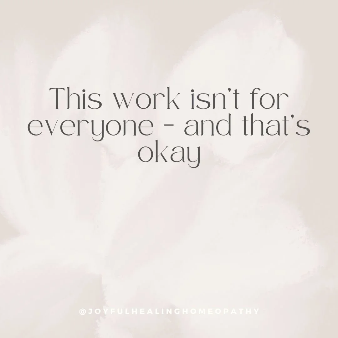 Over the years, I&rsquo;ve come to understand that healing isn&rsquo;t something that can be rushed or forced.

Often it begins with a quiet moment of recognition when someone realizes their body may be asking for a different kind of support.

In my 