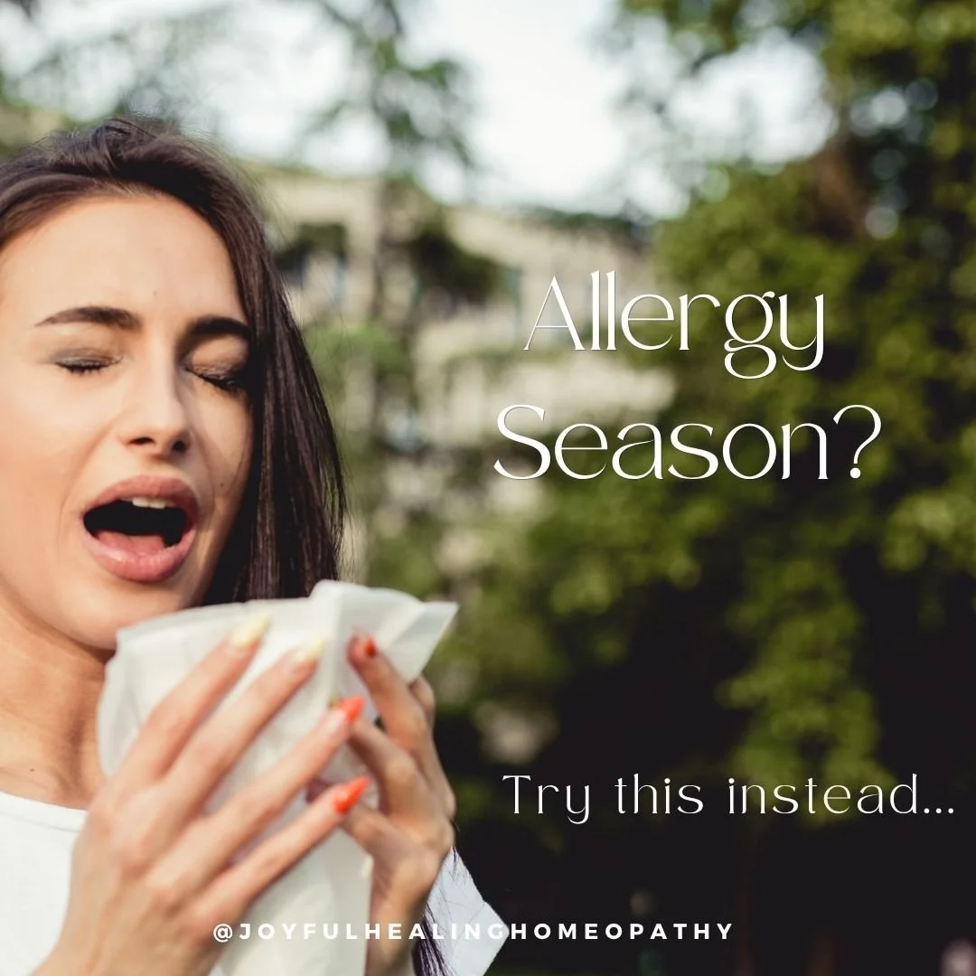 Allergy season is here
&hellip;but what if your symptoms weren&rsquo;t something to suppress but something to listen to?

In homeopathy, we don&rsquo;t treat &ldquo;allergies&rdquo; as one thing.
We look at how your body expresses them.

Is it burnin