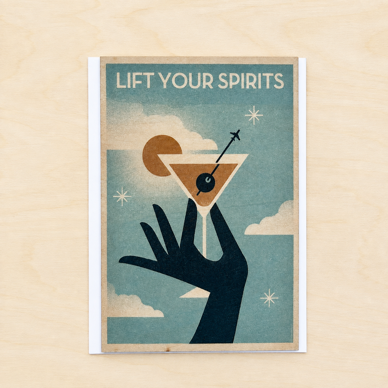 Lift Your Spirits Postcard