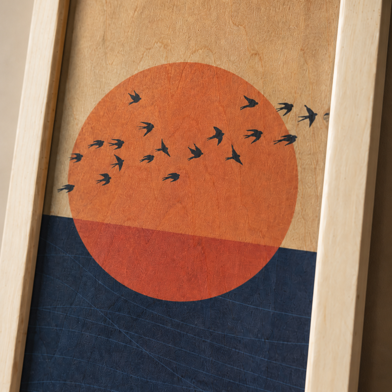 Ocean Sunset Panel