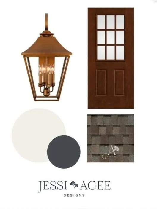 Porch finishes by Jessi Agee Designs