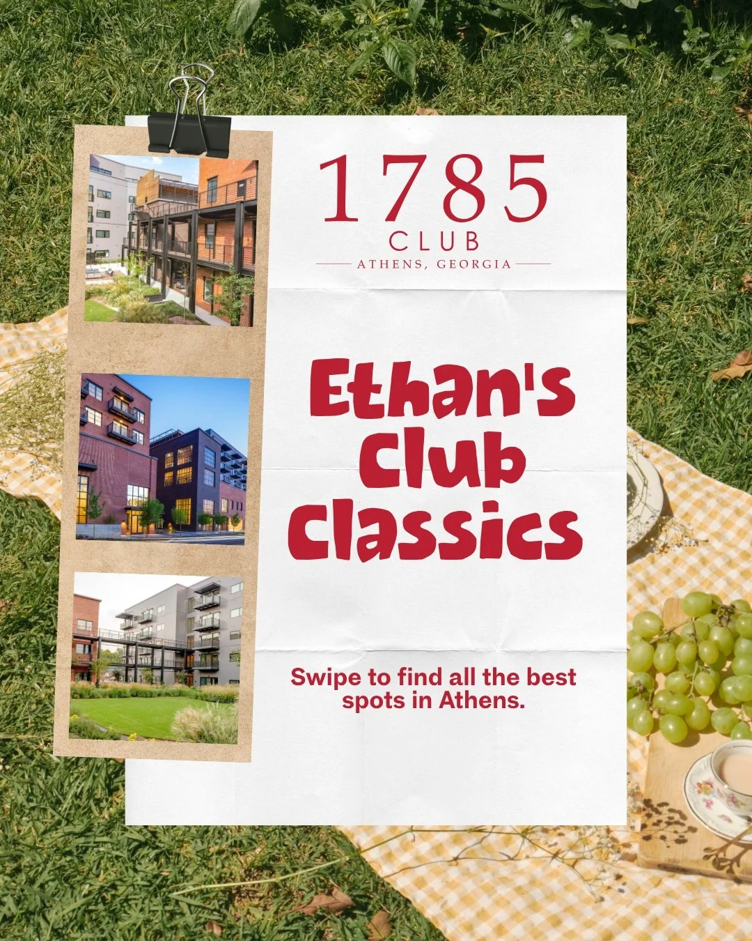 Athens hosts a variety of amazing venues to attend, but my personal favorites are listed in the slides here. Let me know what you think by commenting on this post! I hope you like my picks :)

#athens #uga #the1785club #apartmentlife #godawgs