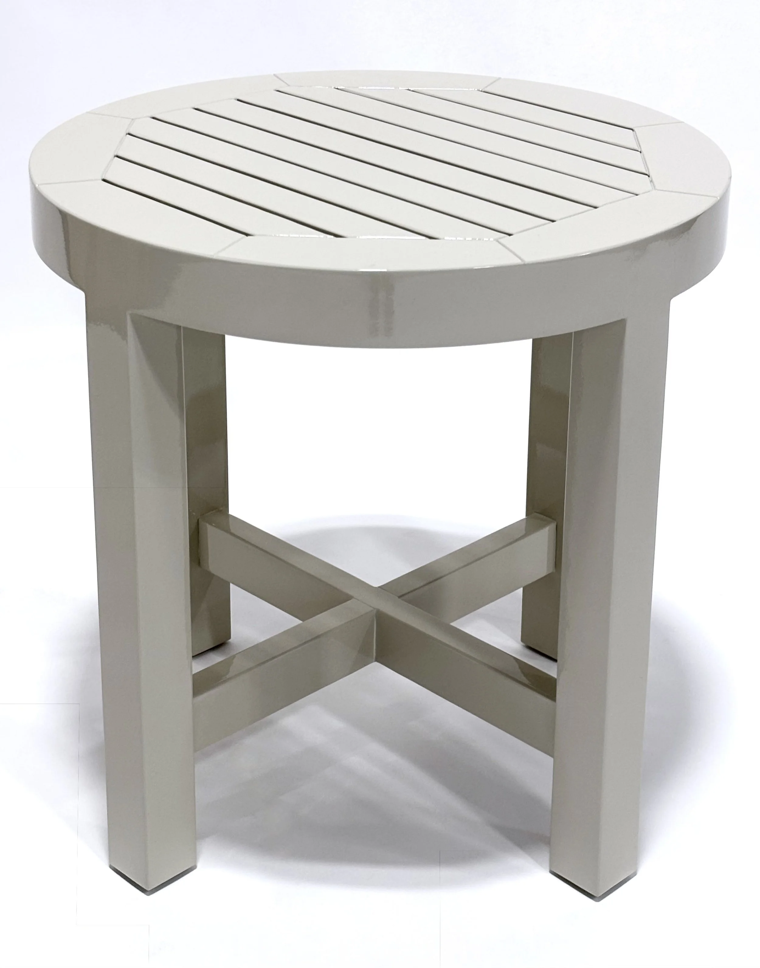 Martini Round End Table