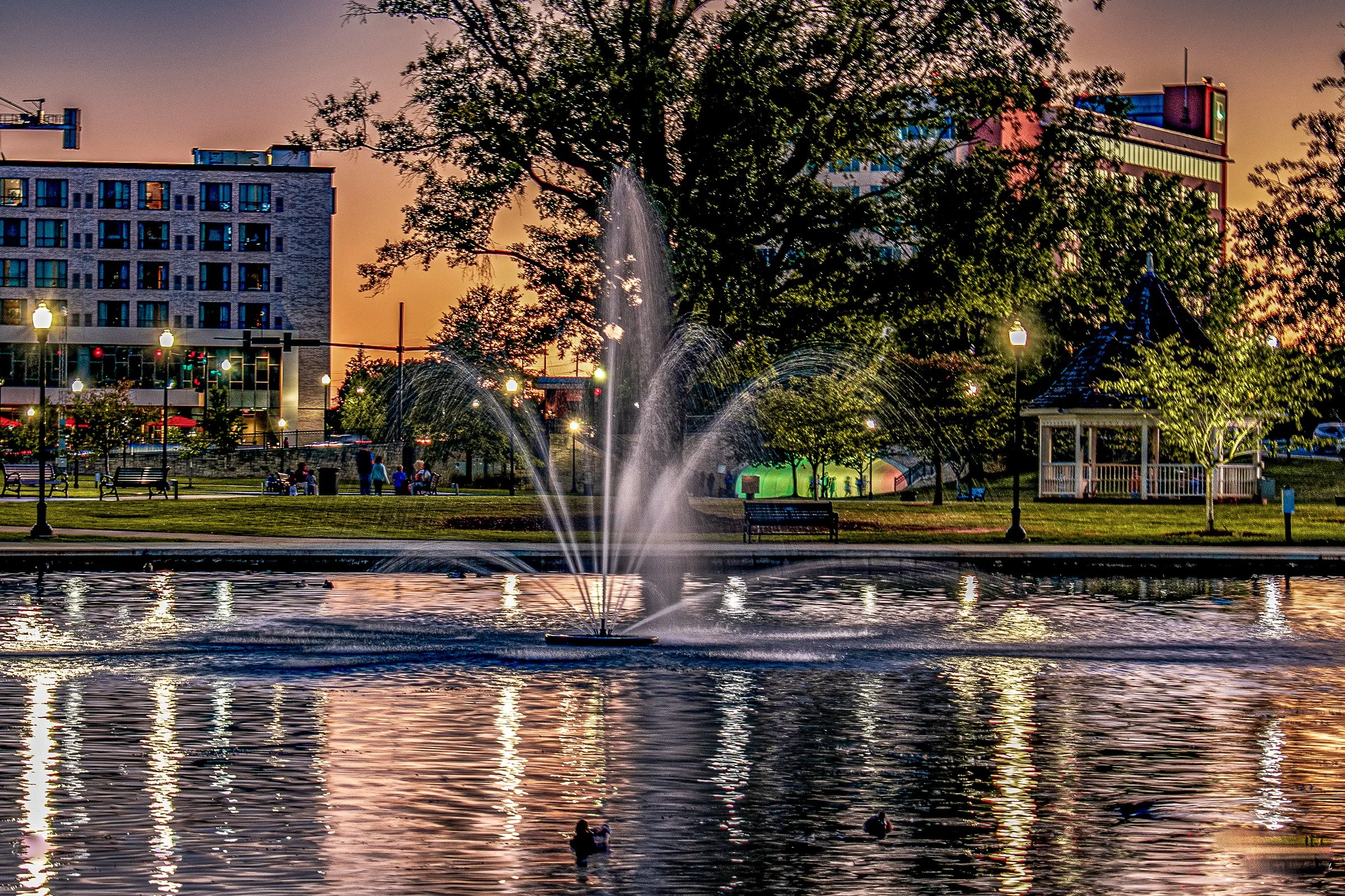 Big Spring Park at Huntsville, AL