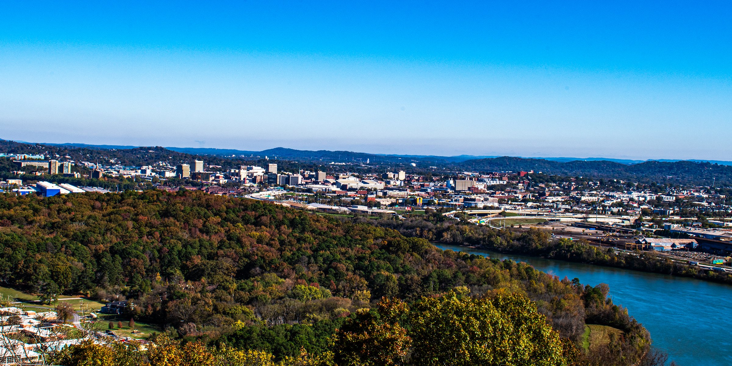 Chattanooga from Ruby Falls