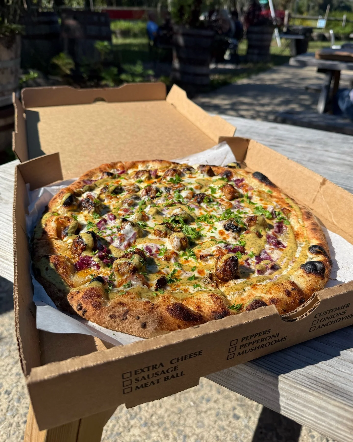 Happy Oktoberfest from the Beer Farm! 🍻 On Sunday we had the wonderful Organ Grinder Lola bringing festive tunes to the taproom, and Chef Jay rolled out a lineup of Oktoberfest food specials you won&rsquo;t want to miss:

🍽️ Oktoberfest Pizza &ndas