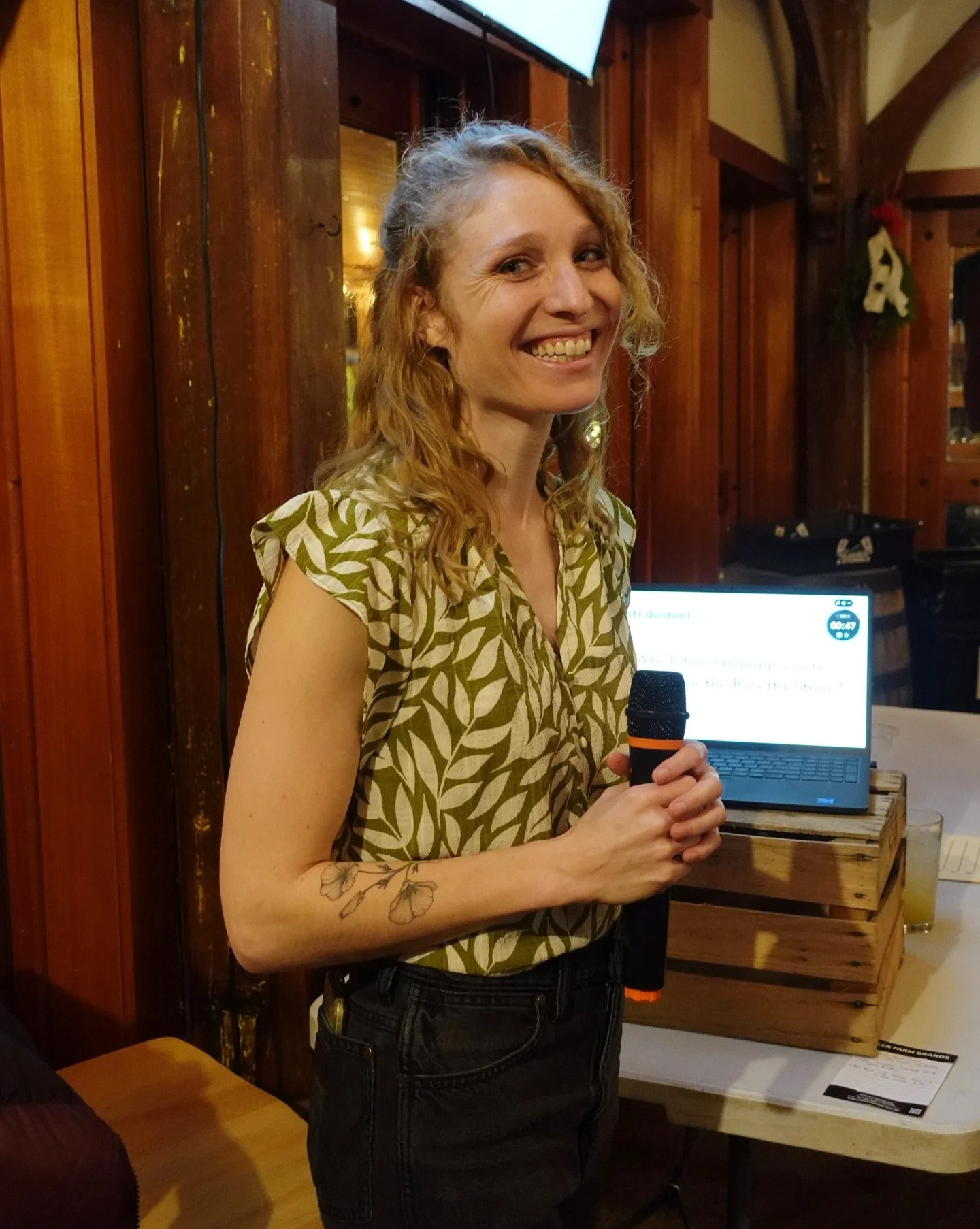 The lovely Morgan hosted her last trivia night on Wednesday ❤️ She&rsquo;s done an incredible job, and we wish her the very best in her next chapter 🍻 There will be no trivia the next two Wednesdays due to the holidays, but Emma will return to host 