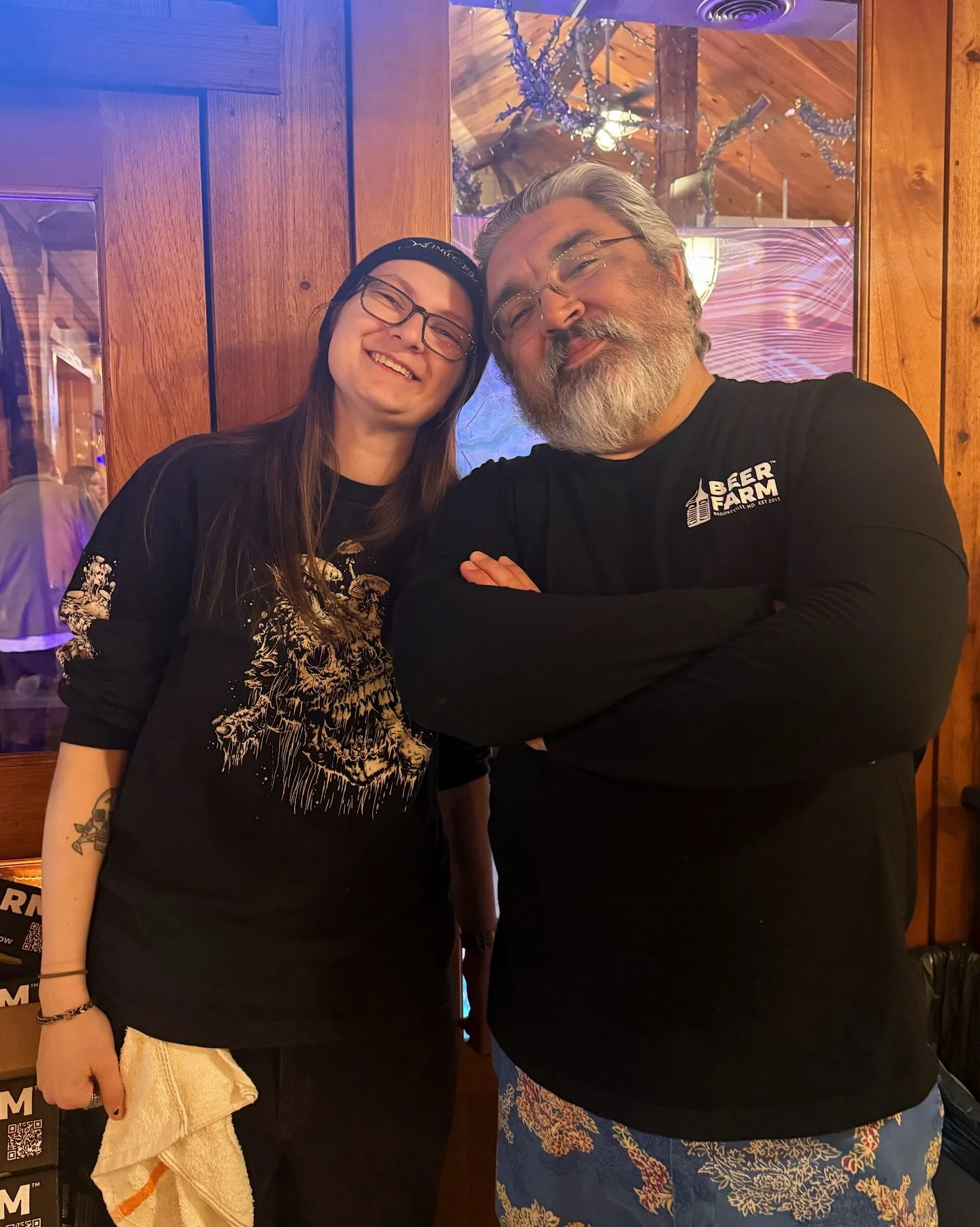 Yesterday Gabe worked his last shift at the Beer Farm ❤️ Thank you for all the hard work, laughs, and great energy you brought to the taproom 😊 We&rsquo;ll miss you and wish you all the best! Cheers Gabe 🍻 #BeerFarm #BrookevilleBeerFarm