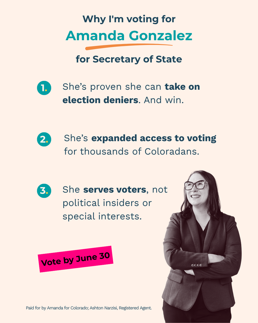 Team Amanda | Support Election Integrity - Get Involved Now — Amanda ...