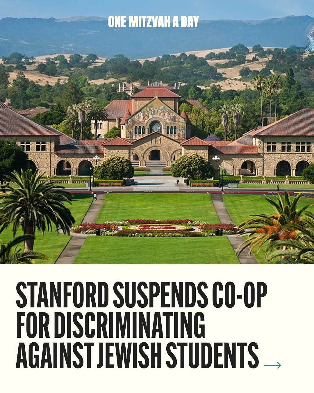 There is a long history of Zionism being used as a thinly-veiled slur against Jews, which has recently spread like wildfire on college campuses. Earlier this year, Jewish students @stanford were asked to leave an event held at a school-sanctioned co-