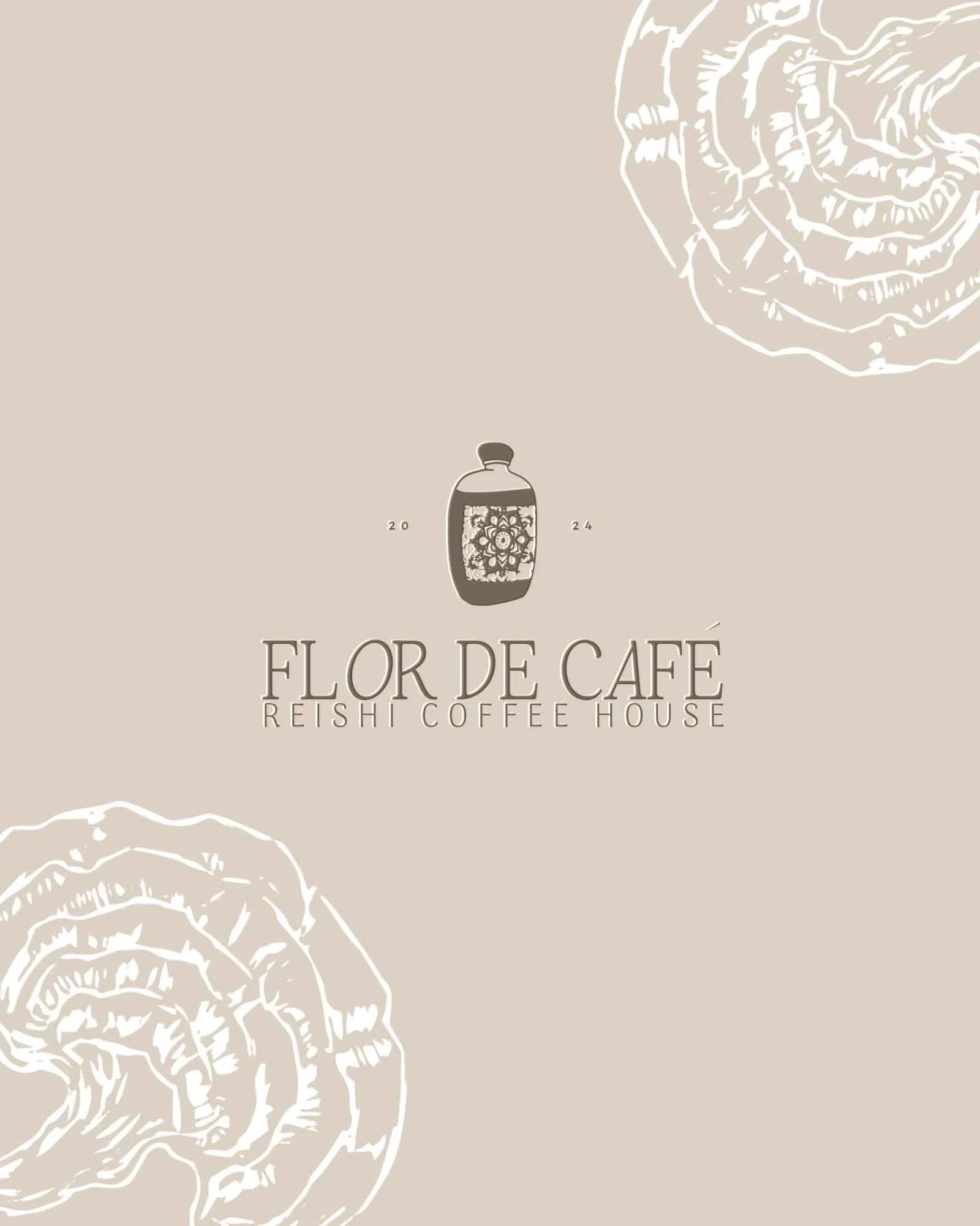 custom logo and marketing material created for an artisan cafe. Visual Brand Identity created by Neourish Brand Marketing Studio.