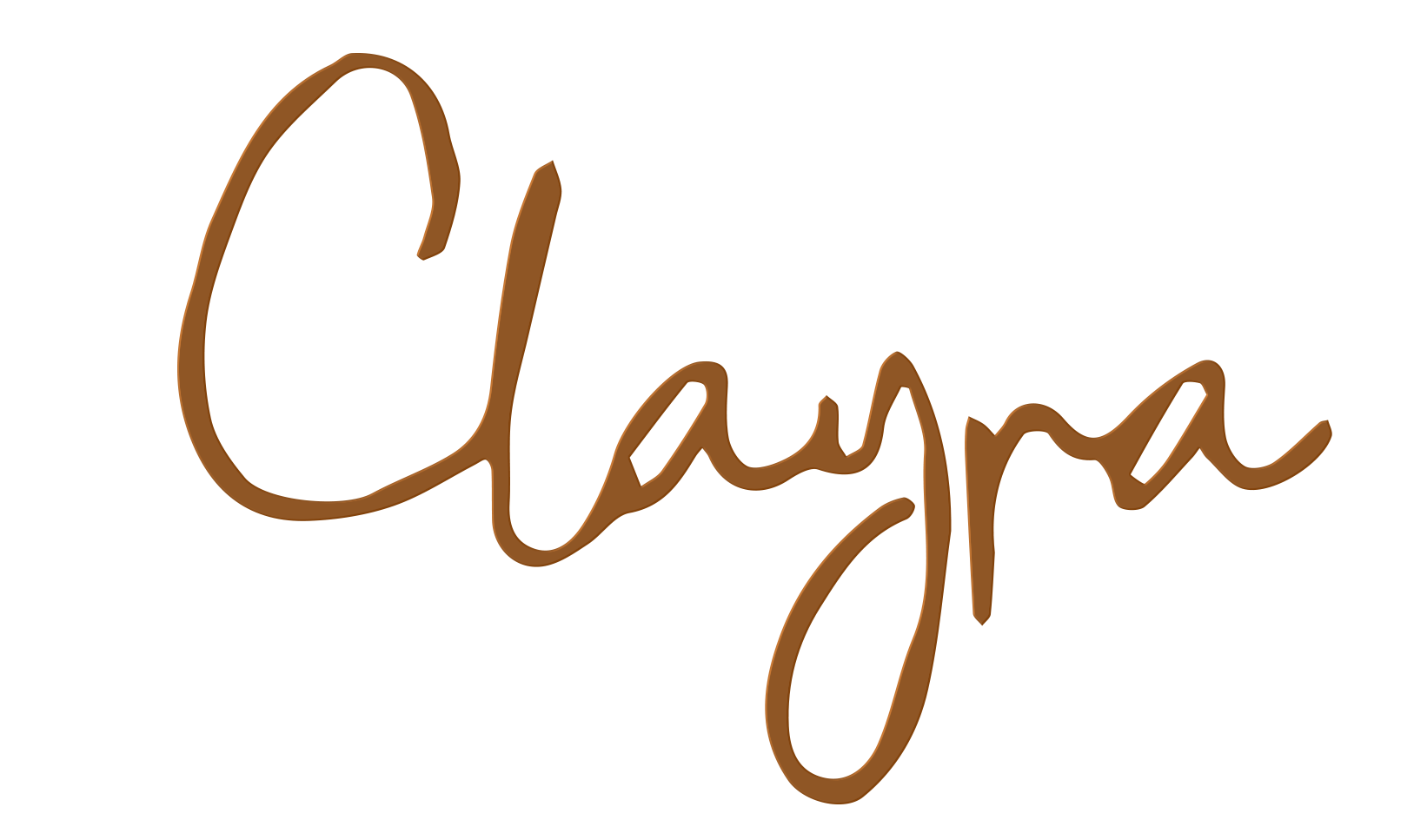 Custom brand logo featuring a unique font design, showcasing a tailored and distinctive style for the brand's identity.