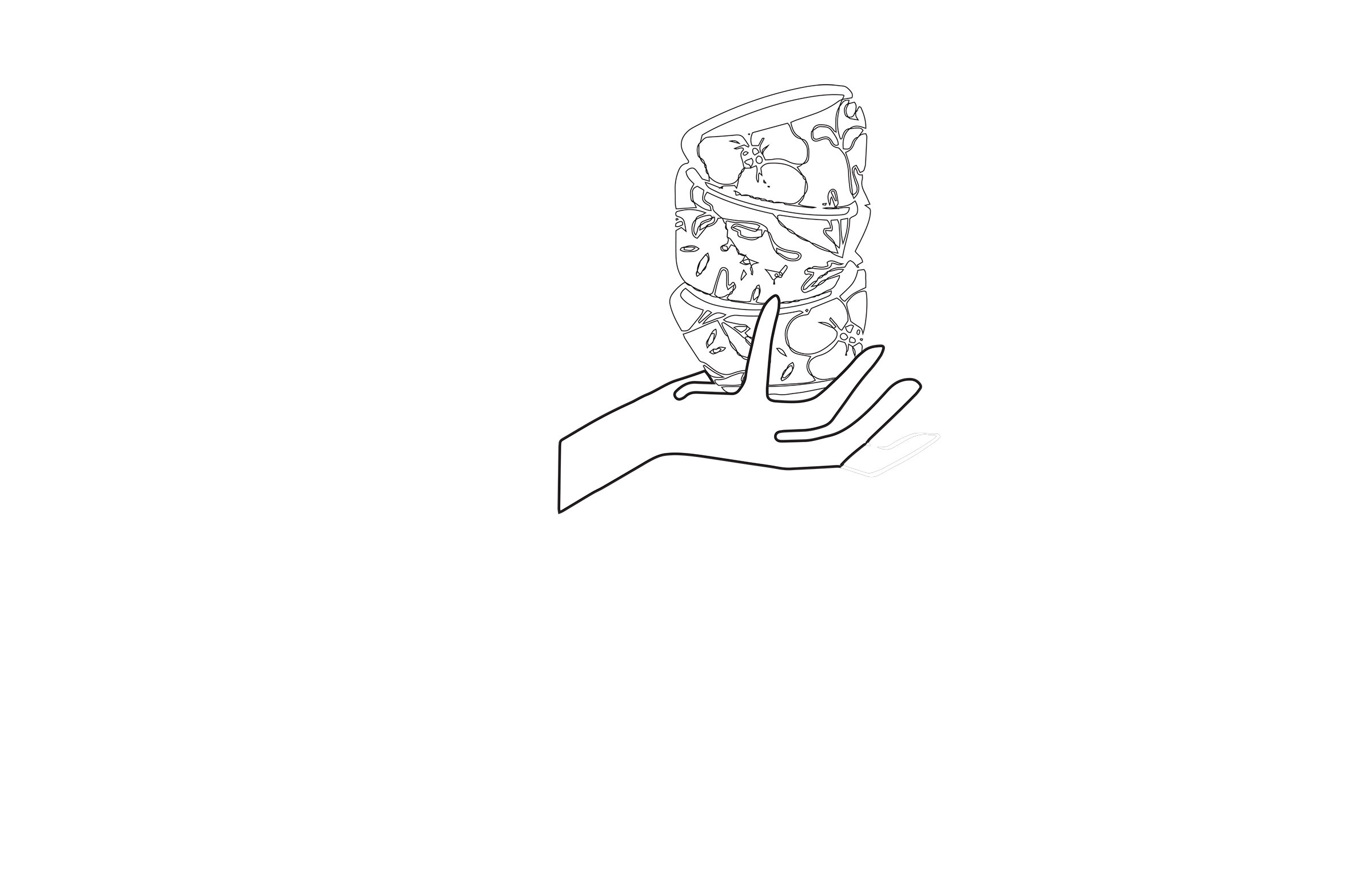 custom logo created for a pottery studio. Visual Brand Identity created by Neourish Brand Marketing Studio.
