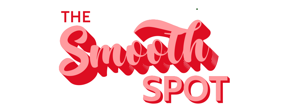 Custom retro logo with brand colors, created for a smoothie café, featuring vintage typography and vibrant design elements that reflect the café’s fun and nostalgic vibe. Branding created by Neourish Brand Marketing Studio.