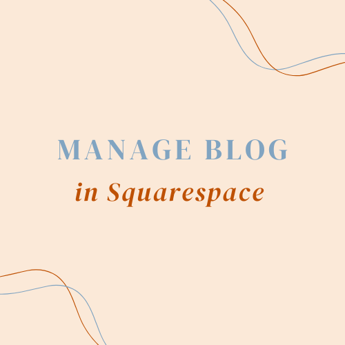 Gestisci il tuo blog con facilità su Squarespace