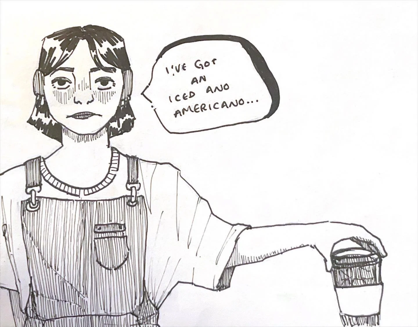 my last day of work today!! no more americanos :(

#art #sketch #drawing #portrait #sketchbook #pendrawing #micronpen