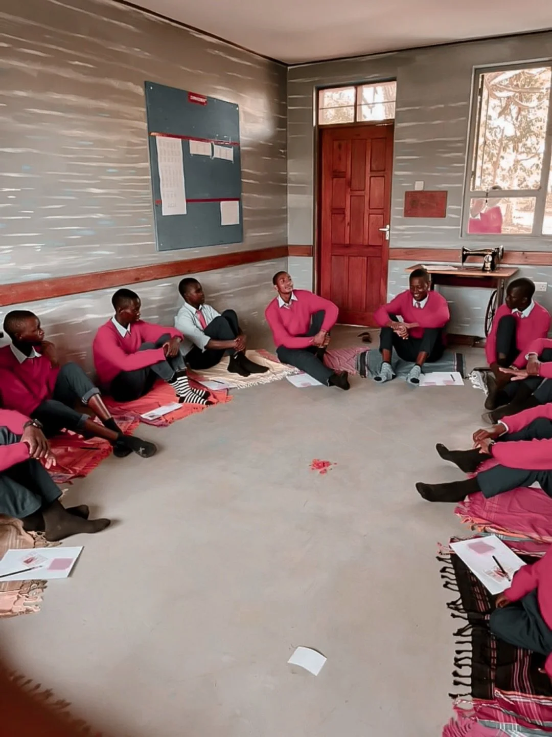 Did someone say Mwandamo boys circle? 

YES! 

We believe boys need spaces too - to sit together, ask honest questions, and learn about women&rsquo;s health and menstrual cycles. When boys understand, stigma breaks, respect grows, and healthier commu
