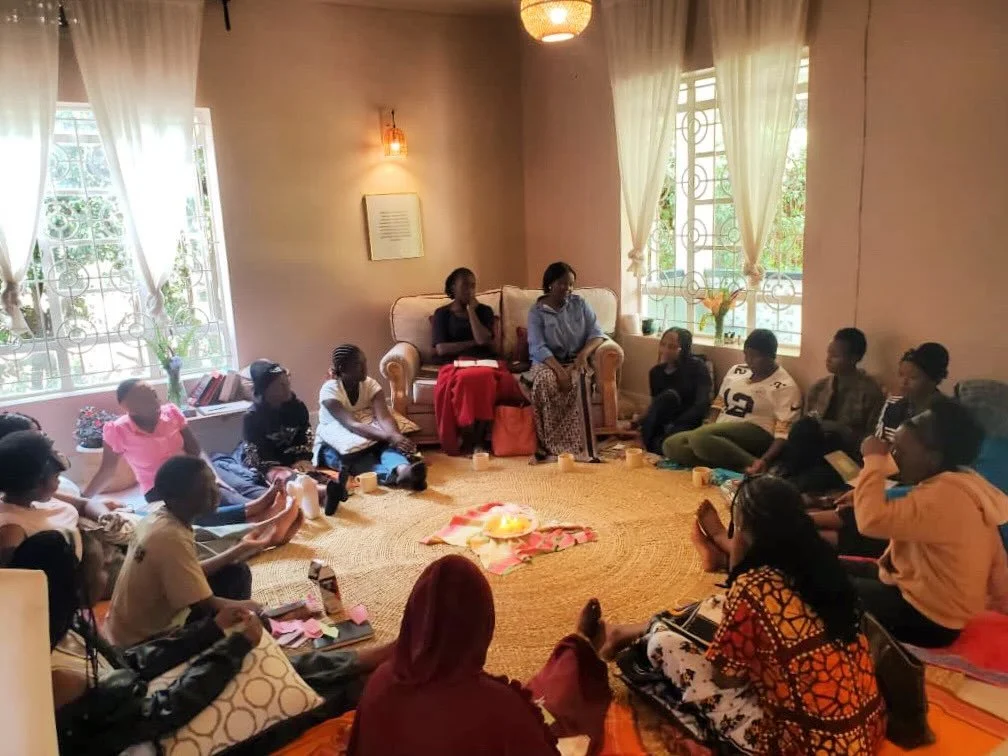 Last week, our Mwandamo Women team came together with the incredible VOYOTA girls for a powerful circle on sexual health, staying in school, and making informed choices for their futures.

Through open conversation, shared experiences, and safe space