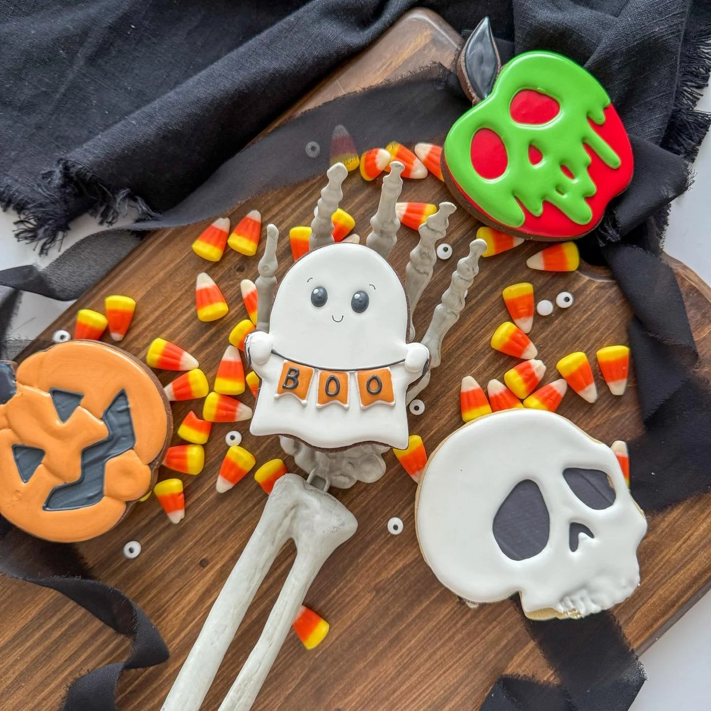 Boo! 👻 Halloween 2025 is ghosting ➡️&hellip; but we hope you&rsquo;re snacking on your Sweet Pine cookies between candy bites! Stay safe, snack sweet, and don&rsquo;t let the candy monsters bite. 🍬🍪💀

#halloween #halloween2025 #halloweentreats #h