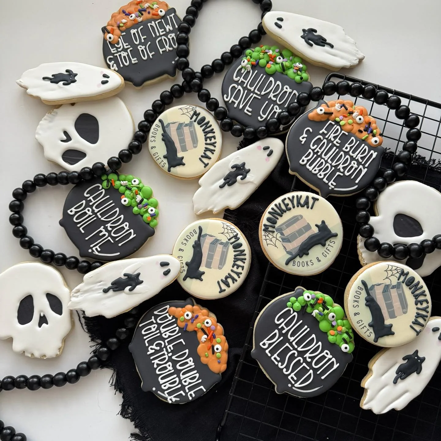 Cookies &gt; leftover Halloween candy. 🍪✨
Skip the trick-or-treat bag for a spellbinding story and a sweet treat &mdash; it&rsquo;s National Author&rsquo;s Day, after all! 📚🪄
Grab a new read from @monkeykatbooks and maybe a cookie (or two). 😉

#N