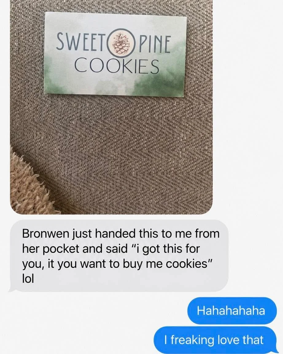 This one belongs in the Sweet Pine archives 🌲🍪 Honestly, that kind of initiative should be rewarded.👀🤣

#SweetPineCookies #SmallBusinessMoments #CoreMemory #CookieBusiness #SmallBusinessJoy #SupportSmallBusiness #BrandAmbassadorInTraining #TinyBu