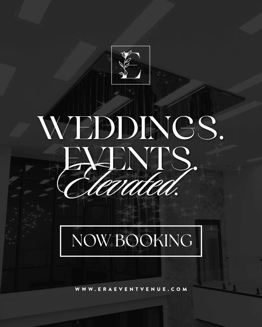 Where elegance meets experience ✨

ERA Event Venue is now booking &mdash; offering a refined space designed to elevate every celebration. Whether it&rsquo;s your wedding day or a milestone event, this is where memories are made beautifully.

Now book