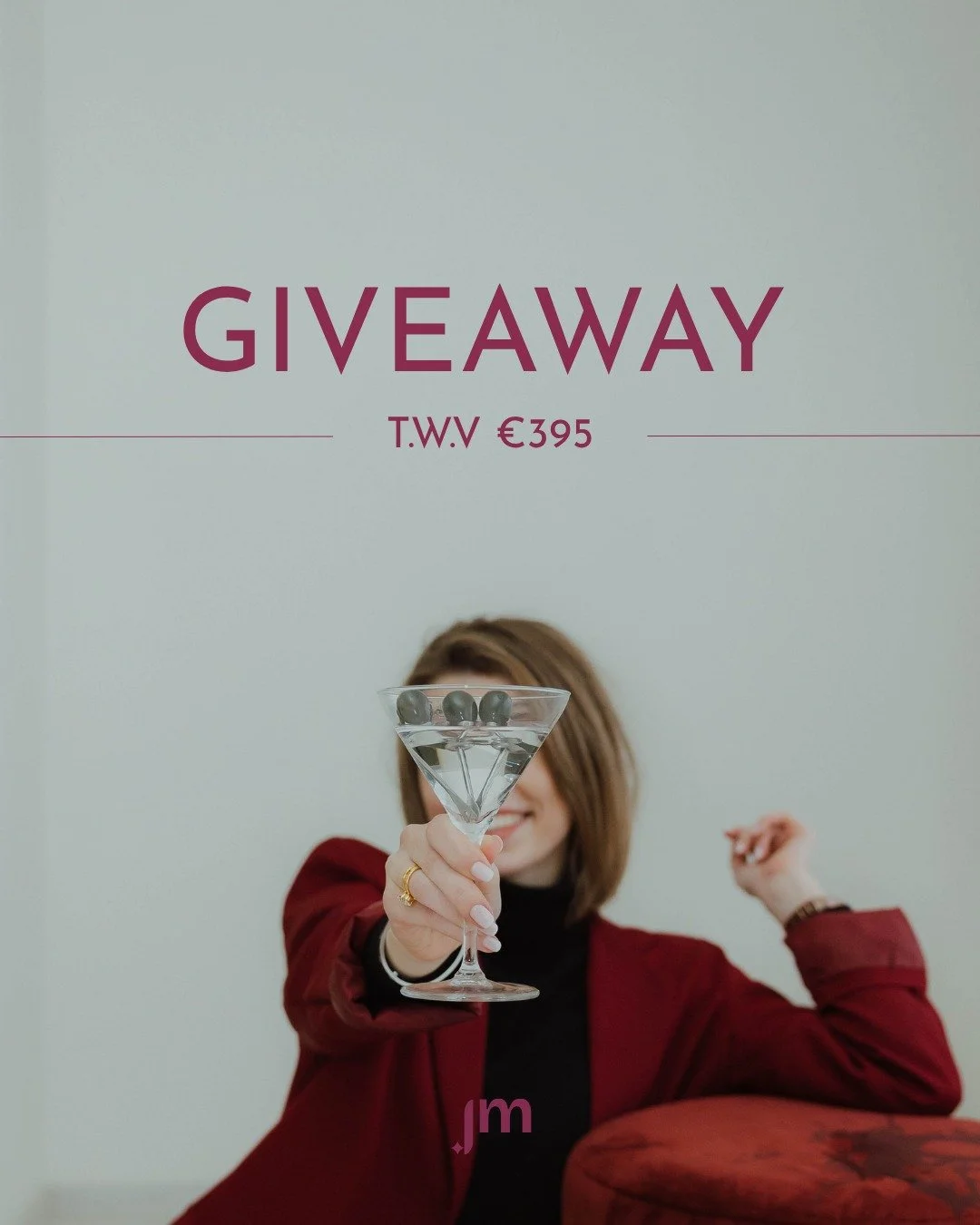 🪩 WIN EEN BUSINESS SHOOT OP MAAT (t.w.v &euro;395) 🪩

Jmedia bestaat 3 jaar &eacute;n ik mag dit prachtige werk nu al 2 jaar volledig voltijds doen. 🥹
Tijd om dat te vieren&hellip; met een super toffe winactie!

Wat je kan winnen?
Een super toffe 