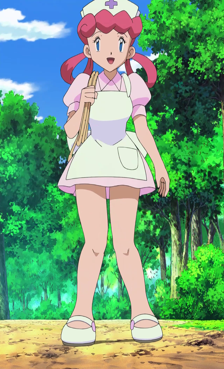 Nurse Joy - Pokemon (Needs top of hat and top of cross symbol recreated).png