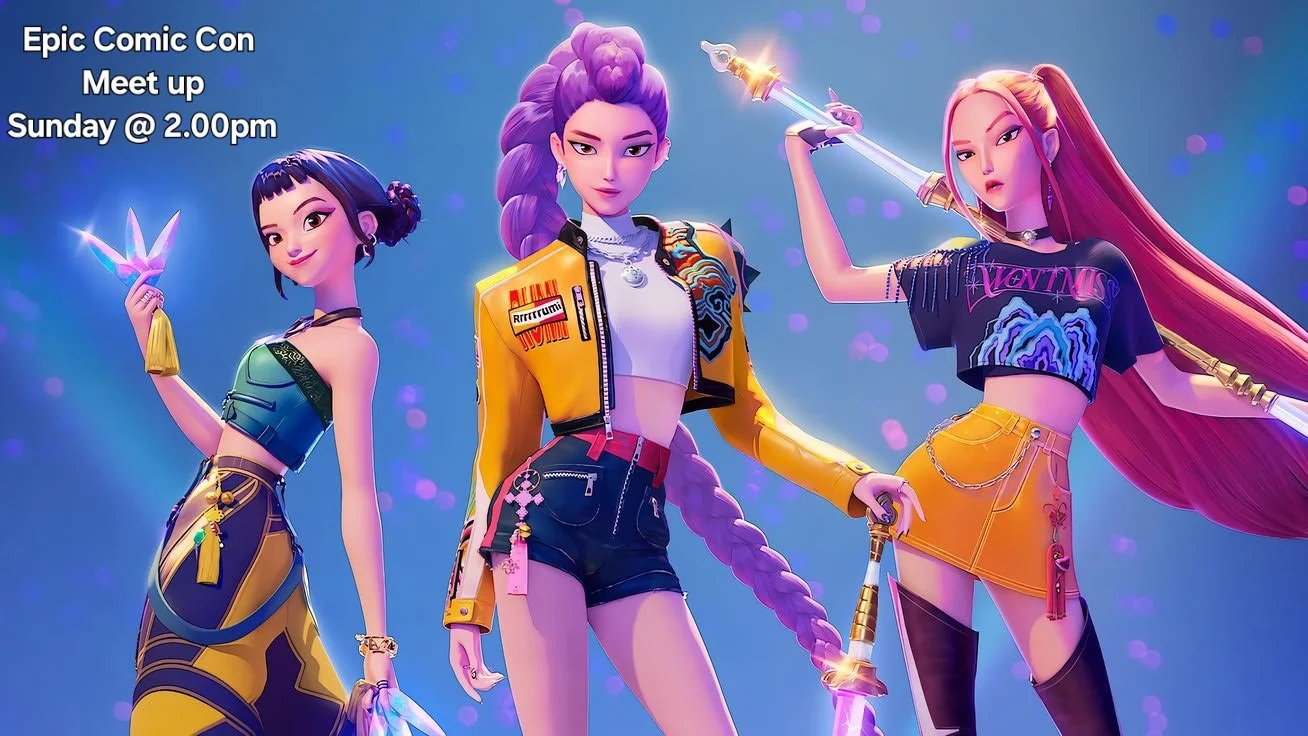 K-Pop Demon Hunters Meet