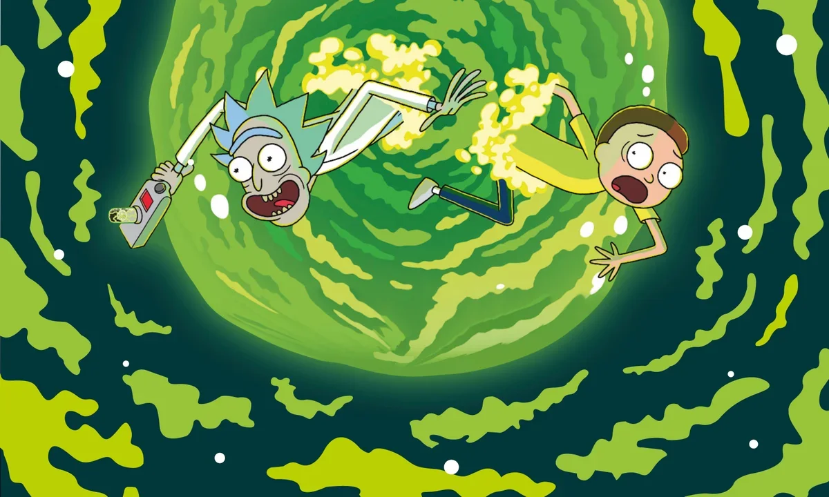 Rick and Morty meet up
