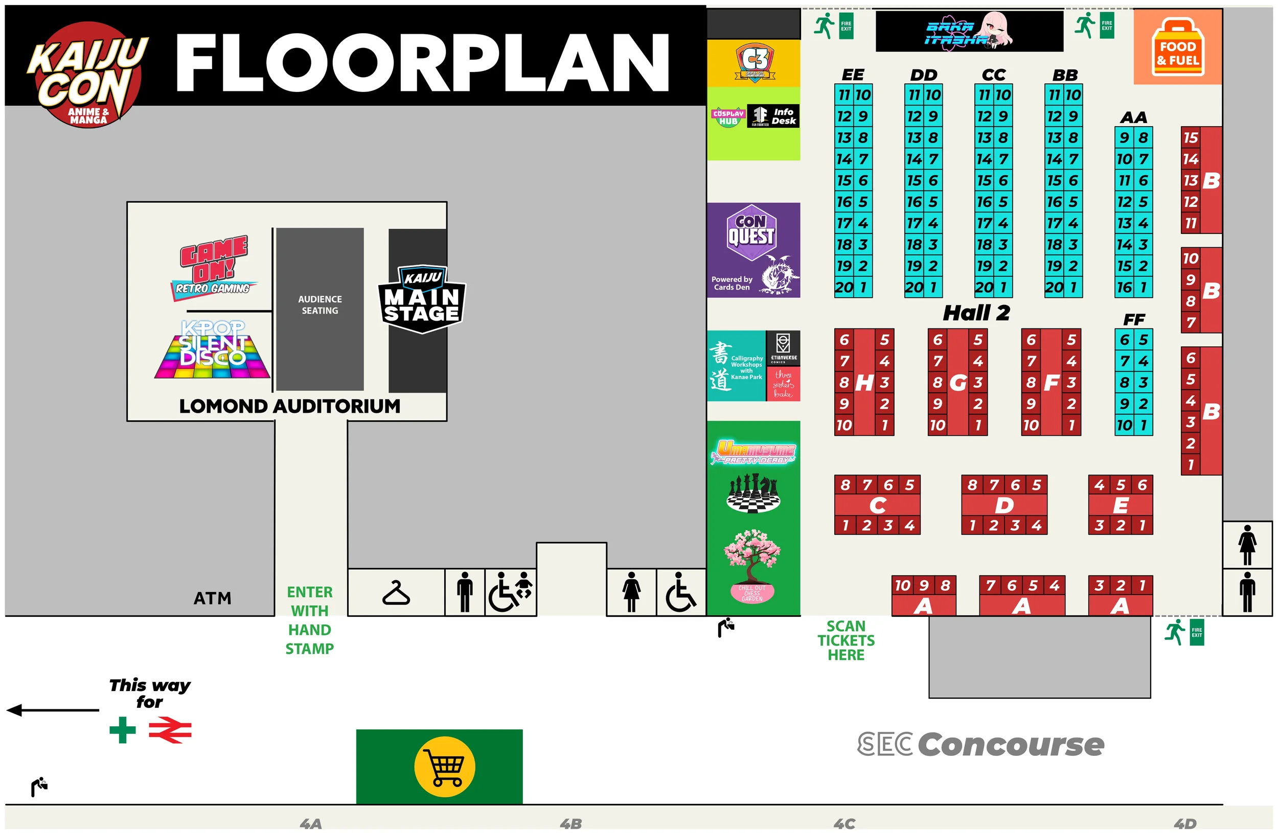 Kaiju Con Floorplan