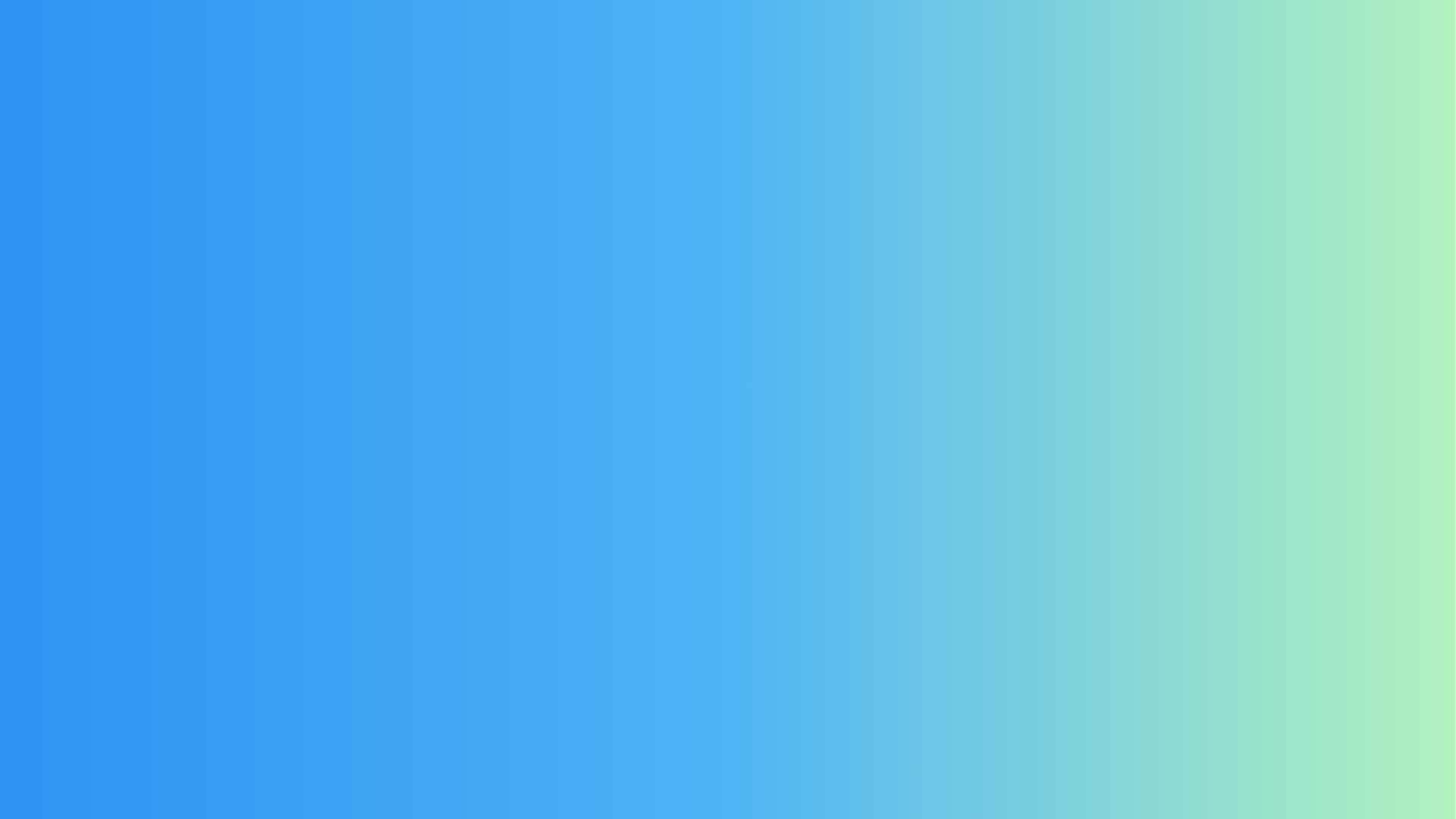A blurred abstract background transitioning from blue to green.