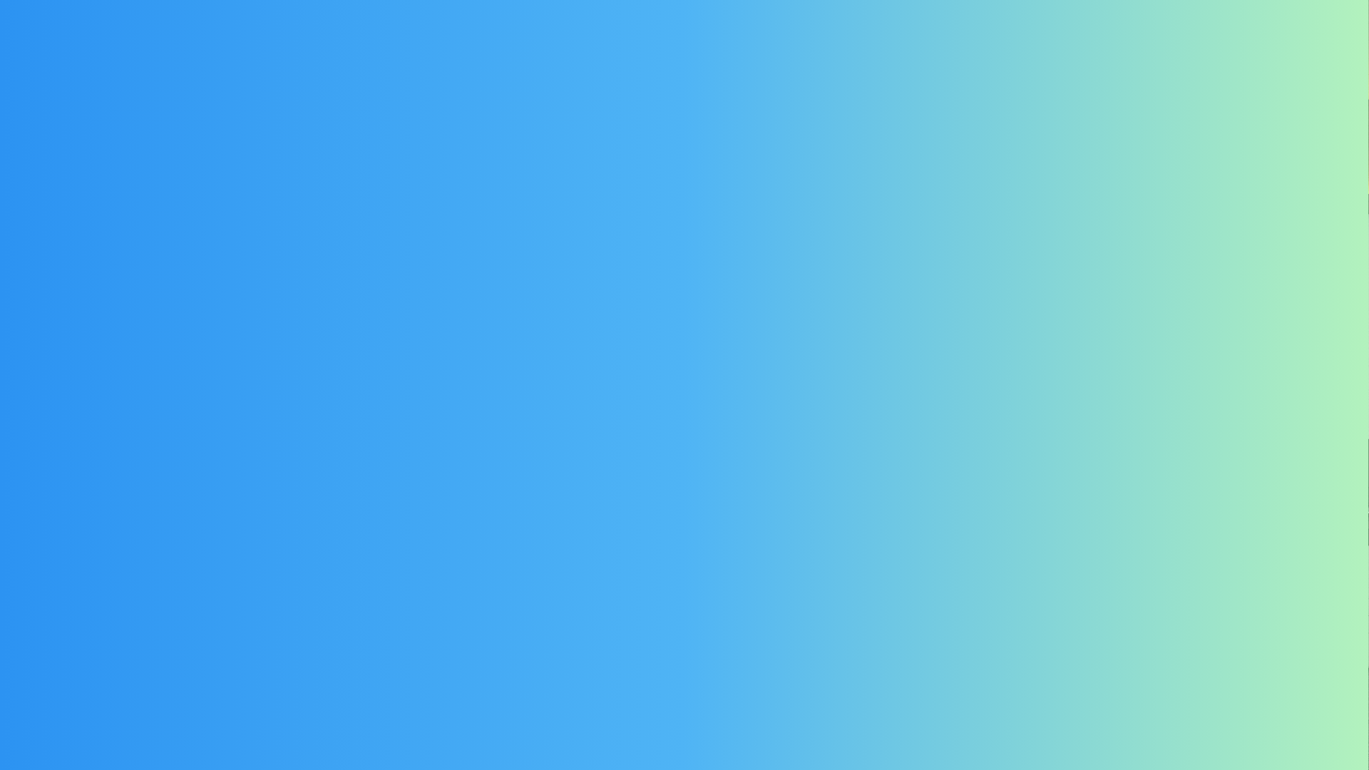A gradient background transitioning from blue on the left to green on the right