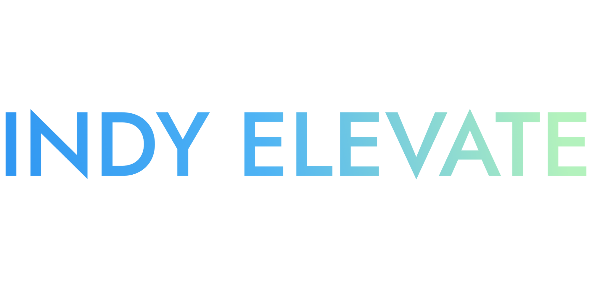 NDY TELEVISIONS logo with blue and light green gradient letters on a dark background.