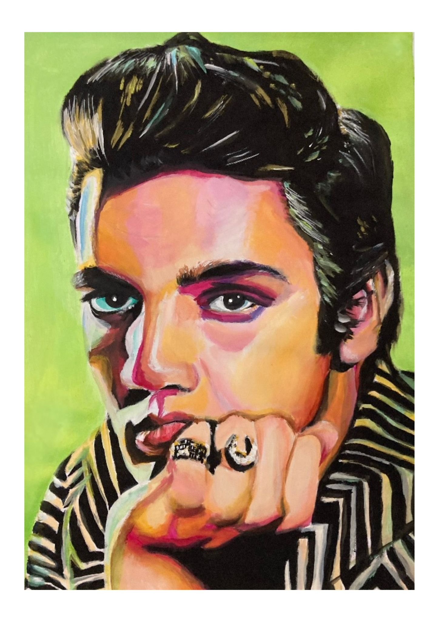 Elvis original painting