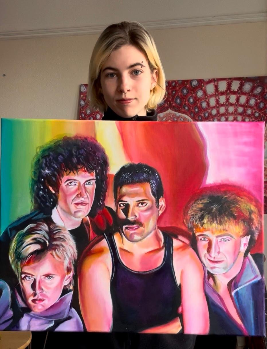 Queen painting original