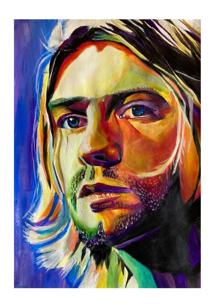 Kurt Cobain print