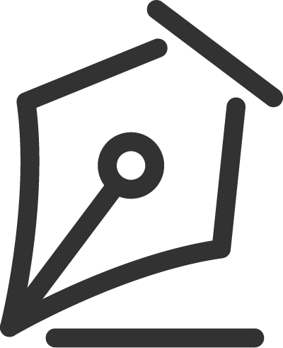 Icon Stiftfeder – Symbol für Designphase: Website, Logo oder Printprodukte