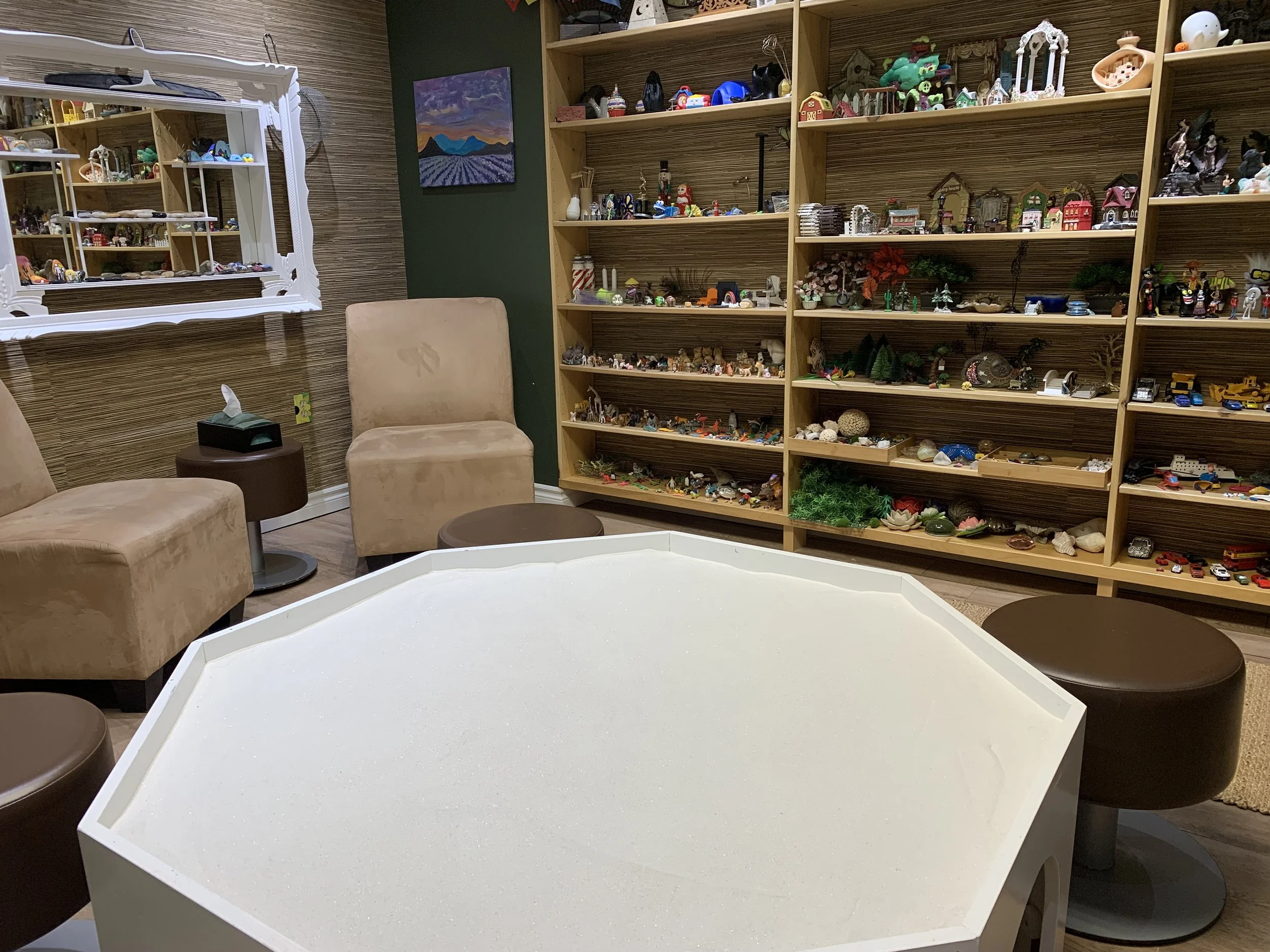 Healing Through Play, Sand, and Art at CLARITY