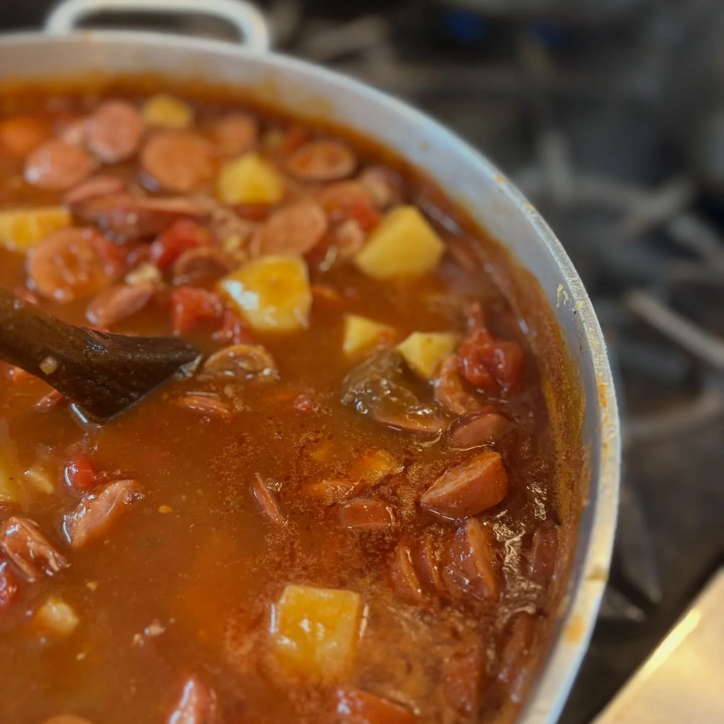 Lunch Special Today at Adria Deli 🍲

She&rsquo;s a fan favourite and absolutely perfect for today&rsquo;s lunch
Portuguese Stew, rich, hearty, and served with fresh ciabatta for dipping.

Today&rsquo;s soups:
&bull; Tomato &amp; basil
&bull; Classic