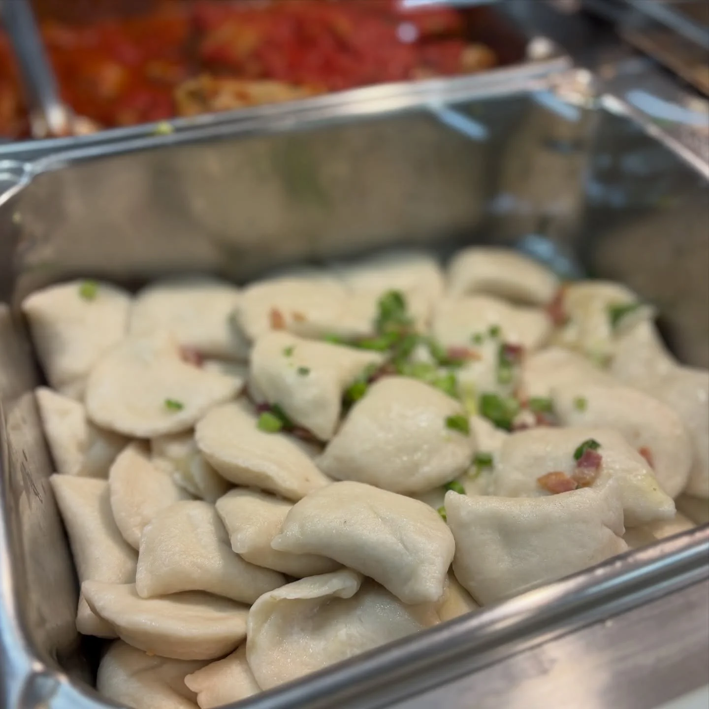 MORNING FOLKS!! You know what day it is! 

Full catering board this morning to tackle,

Lunch special: Perogi, Cabbage rolls and Sausage

Soups:
Spilt pea and Bacon 
Goulash 

Pizza&rsquo;s are ready to grab from our hot reach in. Fresh sandwiches ar