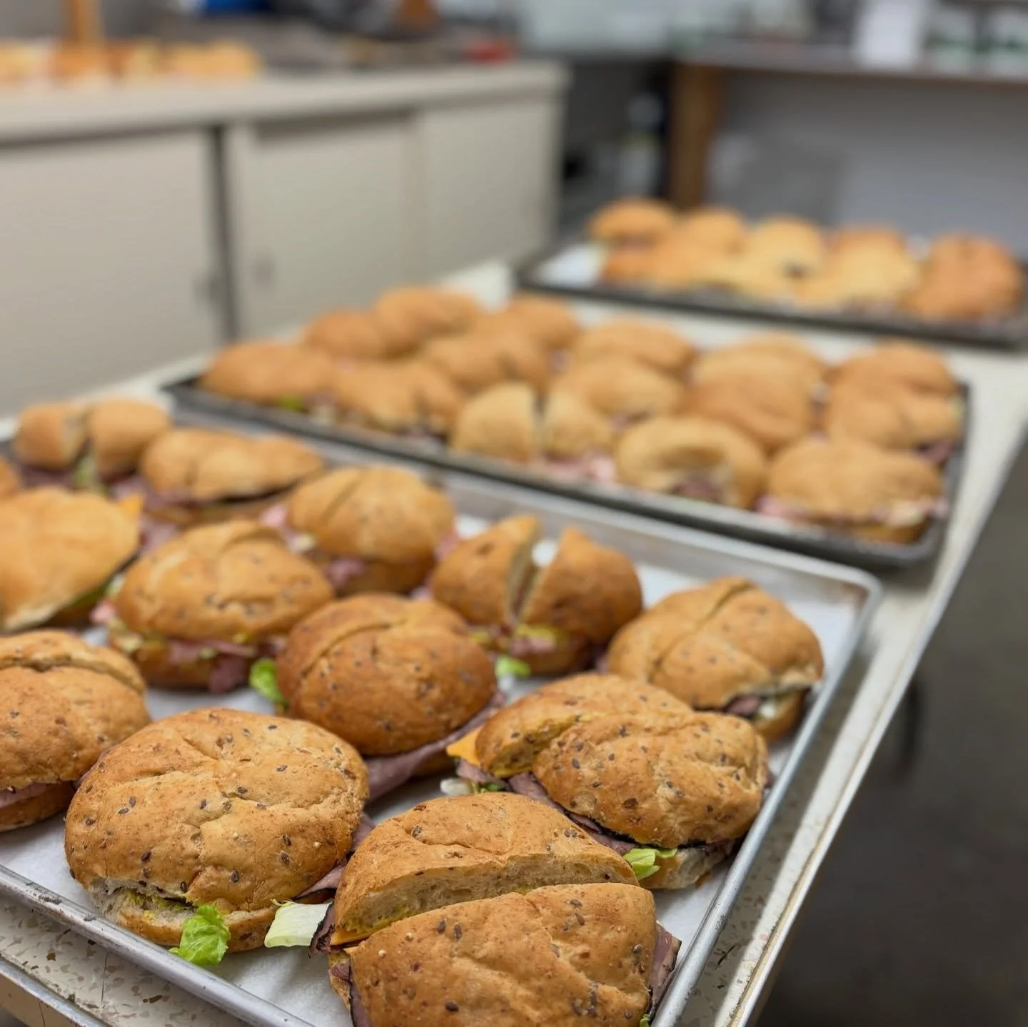 THE SKY IS BLUE AND THERES CATERING TO DO! 

WOW what a morning! Catering orders are rolling in thick and fast! Thank you PG! 

THURSDAY LUNCH SPECIALS:
Cabbage rolls and Perogies

TODAYS SOUPS:
Cabbage and Sausage 
Cream of Vegetable with Ham 

#Adr