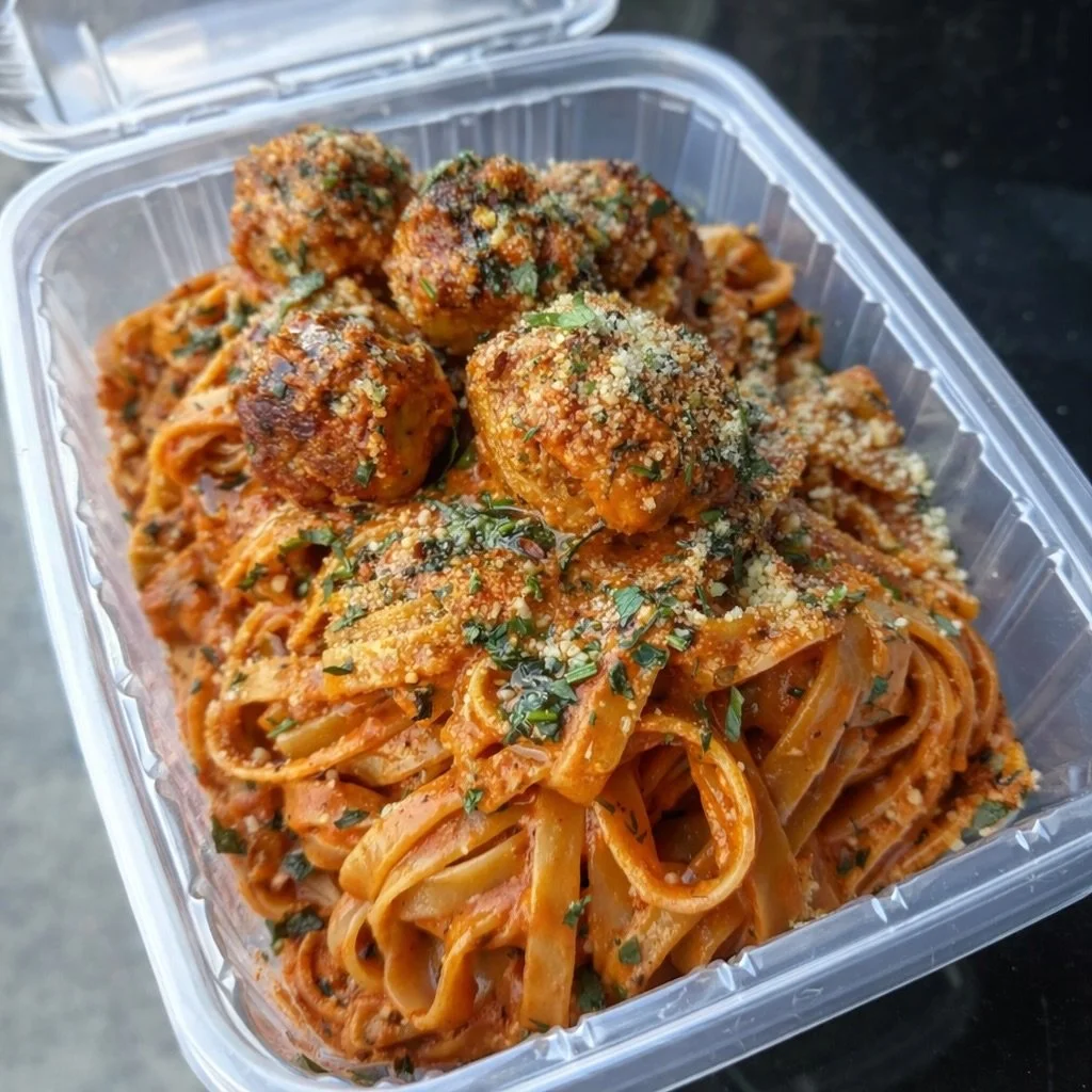 TUESDAY LUNCH SPECIAL! 

Meatball Marinara served over house made fettuccine with garlic toast. A proper warm-up meal for a Prince George day.

TODAYS SOUPS:
Broccoli &amp; Cheddar 
Turkey Rice
HOT LUNCH SERVED UNTIL 2pm

 #PrinceGeorgeBC #PGBC #Supp